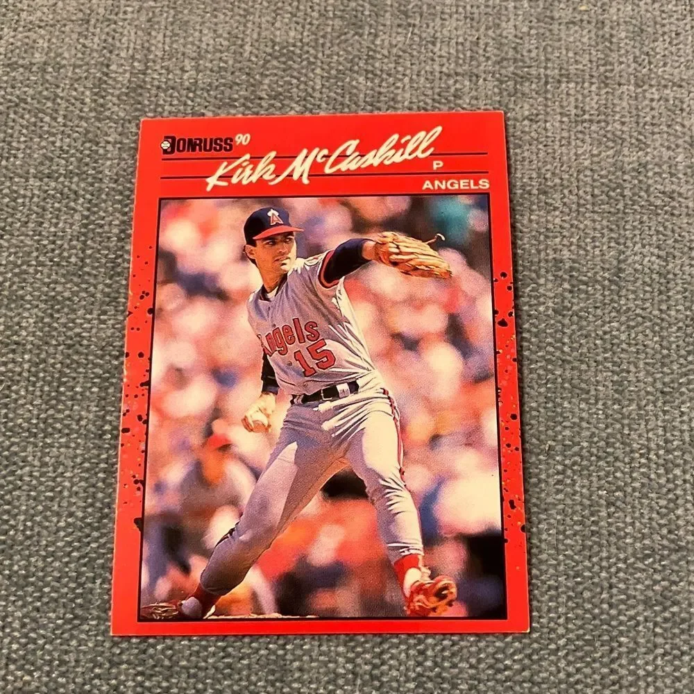 1990 Donruss Anaheim Angels Baseball Card Trading Card